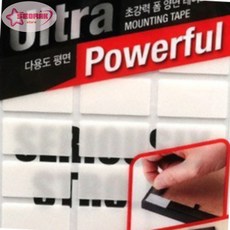 3M 초강력 다용도 폼 양면테이프 액자용 18매 UPT1325, 1개