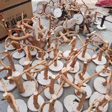 實木鳥架 訓鳥架鳥爬架, 庫存太多便宜處理實木鳥架手, 1個