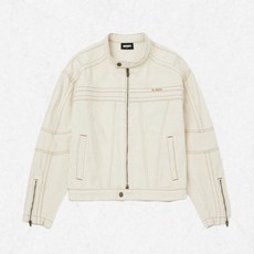 [국내정품] 널디 공용 NY 데님 바이커 자켓 아이보리 PNES24JK08(03) 2504798