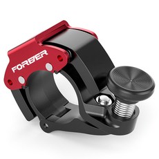 自行車鈴鐺 撥彈式鈴鐺 腳踏車鈴鐺 單車銅鈴 單車小打鈴 自行車打鈴 單車鈴鐺 車鈴鐺, 隱藏式鈴鐺【紅色】, 1個