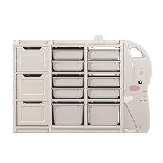 大象造型收納櫃 玩具櫃 置物櫃 收納架 玩具收納櫃 玩具收納架 玩具收納 收納, 組合三/大象收納櫃