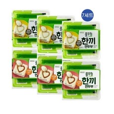 풀무원 한끼연두부 2종세트 (참깨흑임자+오리엔탈유자), 42개, 220g