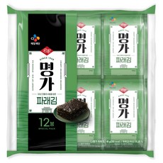 CJ명가 씨제이 파래김 12p, 48g, 1개
