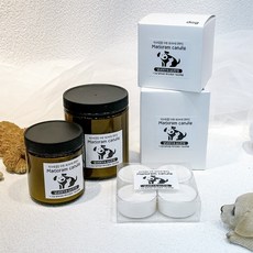 강아지 고양이 반려동물 마조람 캔들 반려견 반려묘 무해 안전 펫테라피, 고양이/라지, 1개, 341g