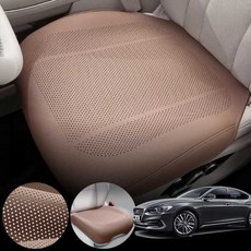 그랜저IG(17~) R2.2d 차량용 럭셔리 가죽 방석 통풍 시트 커버 로열 브라운 1개