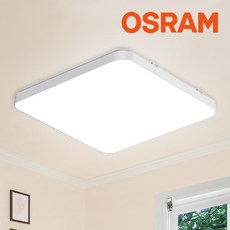 오스람 칩 LED 방등 60W LED등 거실등 전등교체 플리커프리, 주광색(흰색빛)