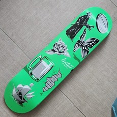 7.95吋 楓木雙翹滑板板面 進口代工廠尾貨 印刷滑板, 如圖所示, 1個