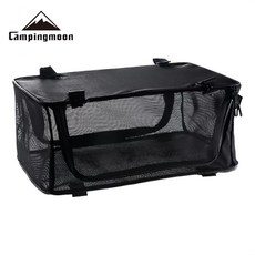 柯曼 黑網架桌 T-230 摺疊戶外露營桌 焚火置物多功能鐵網架, 柯曼摺疊鐵桌桌下收納網箱  T-2303