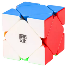 魔域 傲焱 磁力 斜轉 魔術方塊 速解異形方塊 益智玩具, 黑色