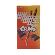 빼빼로 크런키, 39g, 2개
