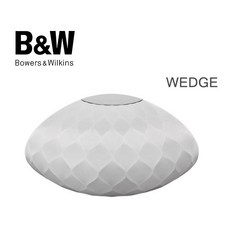 森澤音響 B&W Formation Wedge 2.1聲道無線藍芽喇叭 (9/30前贈原廠壁掛架), 銀色