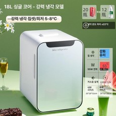 원룸냉장고 미니 사무실 초소형 자취 가정용 카페 음료 맥주 게임방 보관, 기본 모델명/품번, 18L 단일코어 강력