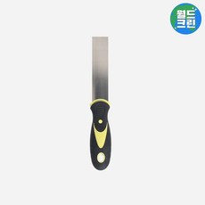 월드크린 투톤 스텐 스크래퍼 1호 23mm 껌칼 다용도 청소도구 페인트 벽지 제거 퍼티 미끄럼 방지, 1개