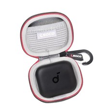 RLSOCO Anker Soundcore P30i 노이즈 캔슬링 이어버드용 하드 케이스 | 충격 방지 방진 방수 보관 파우치 튼튼한 금속 후크 포함(케이스만 해당) 345, RLSOCO Anker Soundcore P30i 노이