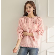 대바늘 뽀송 풀오버 니트 모자 투피스 패키지, 애플민트 M~L, 1세트