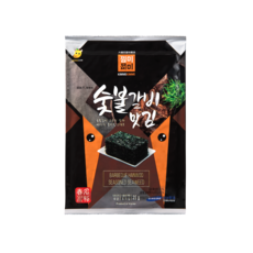 낌미낌미 숯불갈비맛김, 25g, 4개