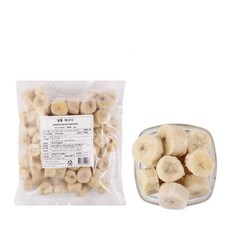 딜라잇가든 베트남산 냉동 바나나 슬라이스 15mm, 단일속성, 1개, 1kg