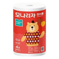 624C 모나리자 점보롤 2겹 300m 4롤_624C