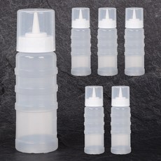 국산 내맘대로 잘라쓰는 뚜껑소스병 1구, 5개, 400ml