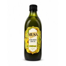 무싸 냉압착 엑스트라버진 1L 올리브유 올리브오일 산도0.29%, 1개