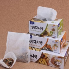 한울숨 크린랲 위생 다시백 육수팩, 대(L)