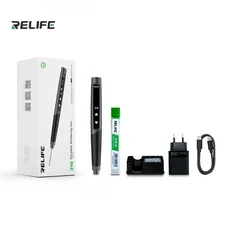 RELIFE RL-210 시장 수리 도구의 대부분의 가열 코어를 위한 휴대용 지능형 납땜 인두 Type-C 인터페이스, 02 US110V, 01 RL-210