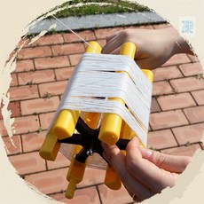 고매한 얼레 방패연, 1개, 노랑