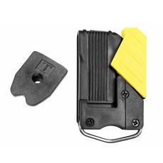 아띠꼴로 분실제로 벨트 줄자 걸이 클립 홀더 줄자 키링 고리, 3개