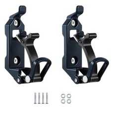 금속 고무 클램프 벽 장착 키트 지붕 랙 삽 거치대 마운트 자동차 2 개 02 빨간 2개, [01] Black-2PCS × 2개