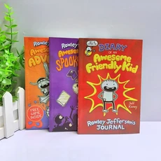 멋진 친구의 일기(3권) 영어판 영어책 livros livros, 3 Books, 영어, 영어