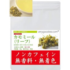 캐모마일 차잎 40g 무카페인 무향 무색 무첨가 교토 셀렉트 티 전문점