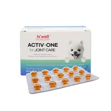 하이웰 펫 강아지 액티브 원 조인트 케어 강아지 관절건강 120정, 1개