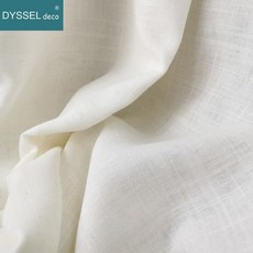 커튼 쉬폰스타일 감성커튼 프라이버시 현대 장식 리넨 솔리드 홈 흰색 깎아 지른 유럽 스타일의 창 막대 포켓 그로멧 거실 침실