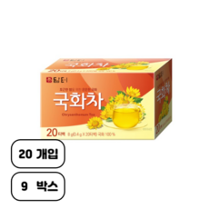 담터 국화차, 400mg, 20개입, 9개