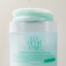 로더렛 컬러 핏 토너패드 150ml 파우더리 브리즈, 1개, 70매입