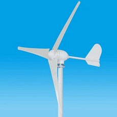수직축 풍력발전기 풍차 터빈 캠핑용 주택용 야외용 옥상, 500W 24V 3날, 1개