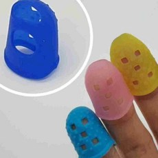 손가락 실리콘 골무 보호 케이스 L 사이즈 손가락보호골무