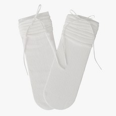 [AK플라자] [밀리밤] 롱리본 무꿈치 니삭스 MLAY26A9G