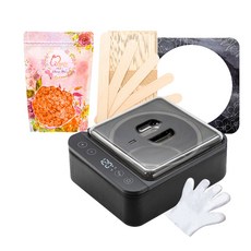 MINI YANG 熱蠟除毛頂級私密基礎套組 (永夜熱蠟機 良橙桔石蠟豆 木棒), 100g, 1個