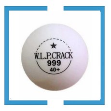 【CRACK 克拉克】一星球 40 ABS 練習桌球 144顆/袋, 1個