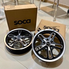 CJ motor SOCA 4T 新偉 Vespa 前後碟 輪框, 1個