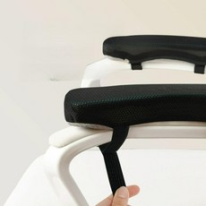 의자팔걸이쿠션 팔꿈치 팔받침대 시원한 메쉬소재 팔꿈치쿠션 3CM 단일 팔걸이, 3CM 한 쌍