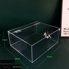 노트북금욕상자 노트북감옥 중독 금욕상자 예방 타이머, 대형 35x30x15 4mm A