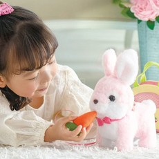 아기토끼 말하는 인형 애착인형 완구 동물인형 유아 여아 토끼인형, 단일상품1, 단일상품0, 기본, 1개