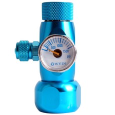 WYIN 고압 심플 레귤레이터(블루) - 고압이탄용, 1개