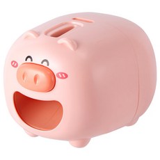 懶人嗑瓜子全自動剝瓜子機電動家用瓜子去殼機卡通瓜子剝殼器, 1個, 瓜子去殼器（開心豬款）