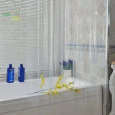 방수 플라스틱 욕실 도어 커튼 투명 주방 에어컨 파티션 커튼 가정용 방진 샤워 커튼