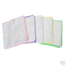 [온비랩] 순면 수건 10매 면가제손수건 면손수건