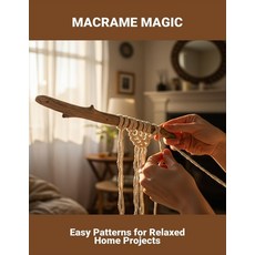 (영문도서)Macrame Magic: Easy Patterns For Relaxed Home Projects Paperback, Independently Published, English, 9798266299375