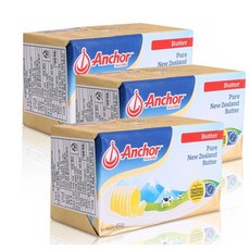 앵커버터 무염, 3개, 454g